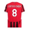 Camiseta de fútbol AC Milan Loftus-Cheek 8 Primera Equipación 2024-25 - Hombre